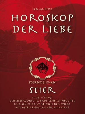 cover image of Horoskop der Liebe – Sternzeichen Stier
